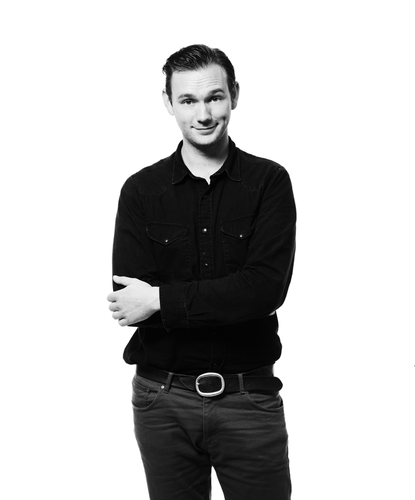 Portræt af designer Christian Troels for Le Klint