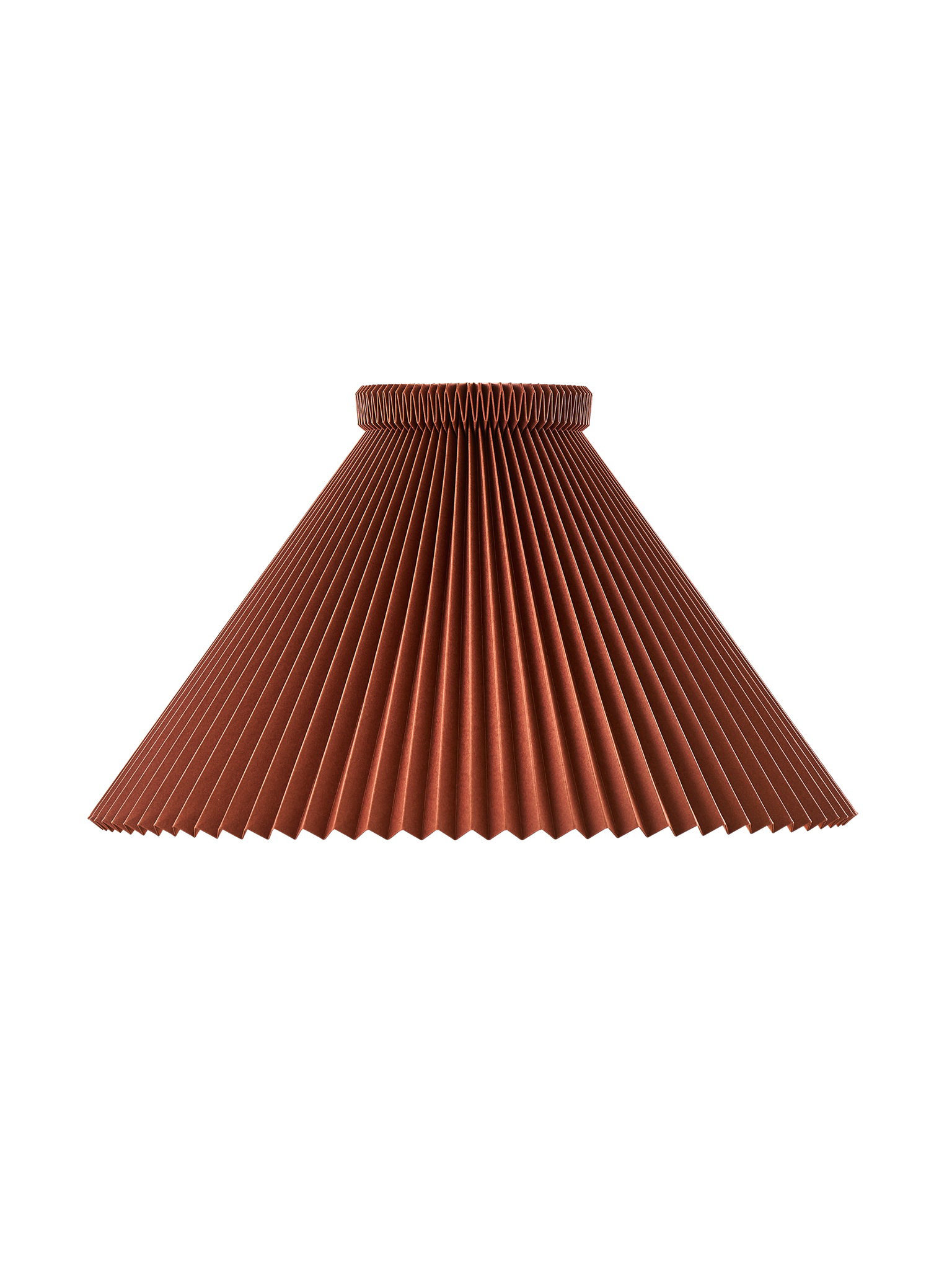 Leklint1 Lampshade 38Cm Chokolate Paper Packshot1