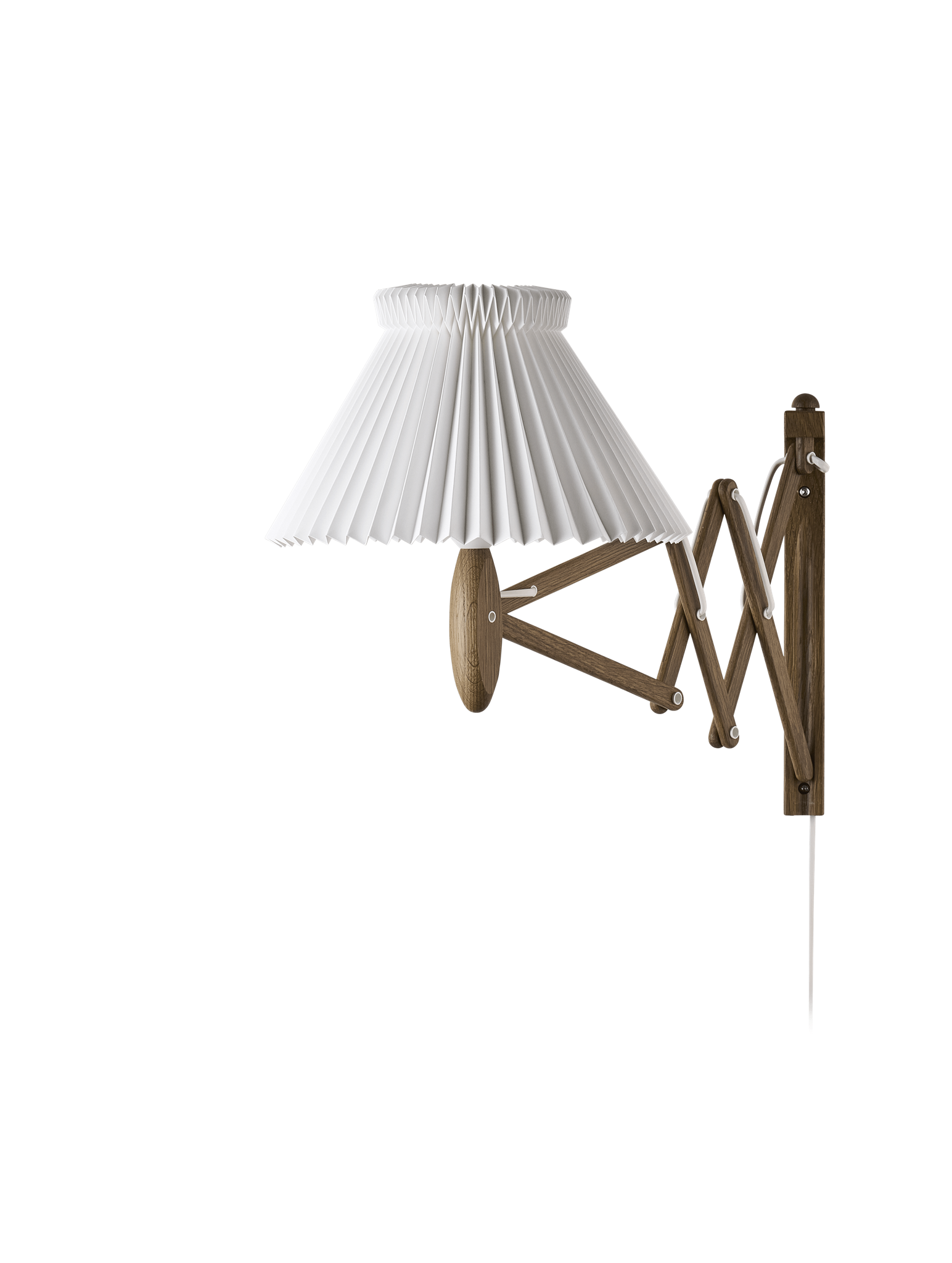 Leklint224 Sax Wall Lamp Smokedoak Lampshade1 17Cm Paper Packshot
