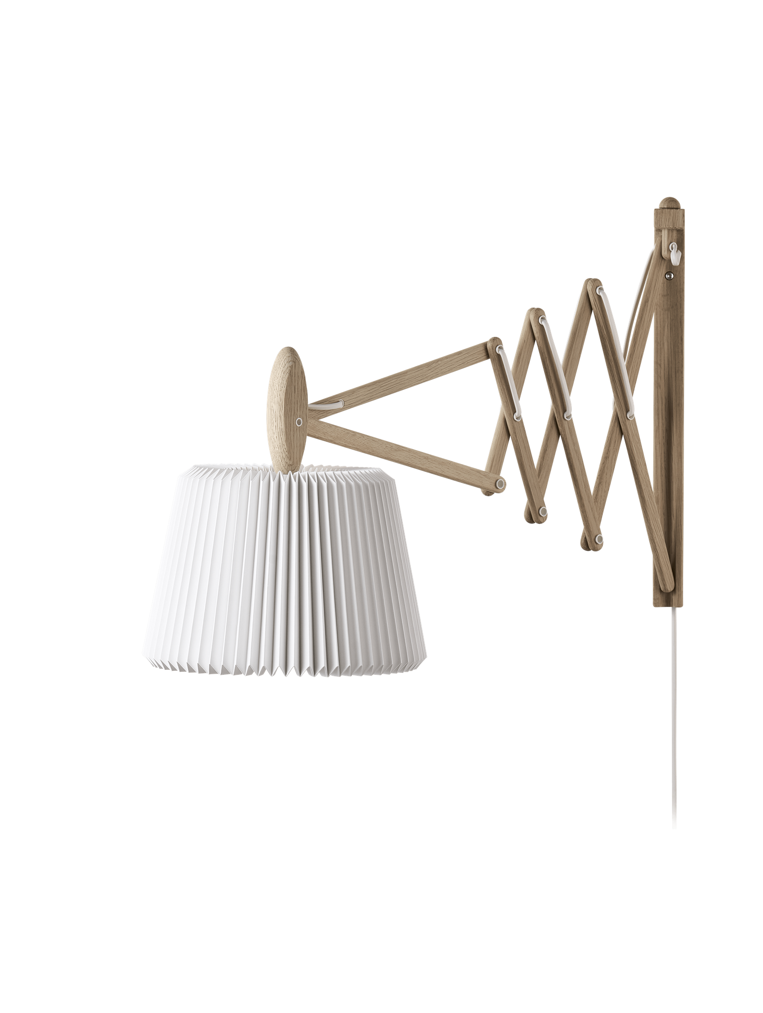 Leklint233 Sax Wall Lamp Lightoak Lampshade120 Paper Packshot