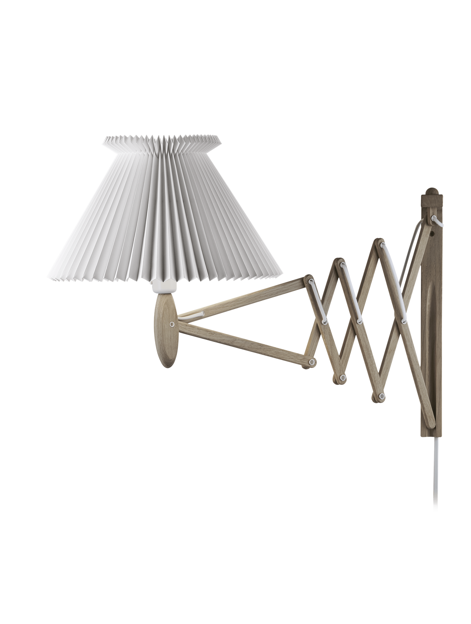 Leklint234 Sax Wall Lamp Lightoak Lampshade6 21Cm Paper Packshot