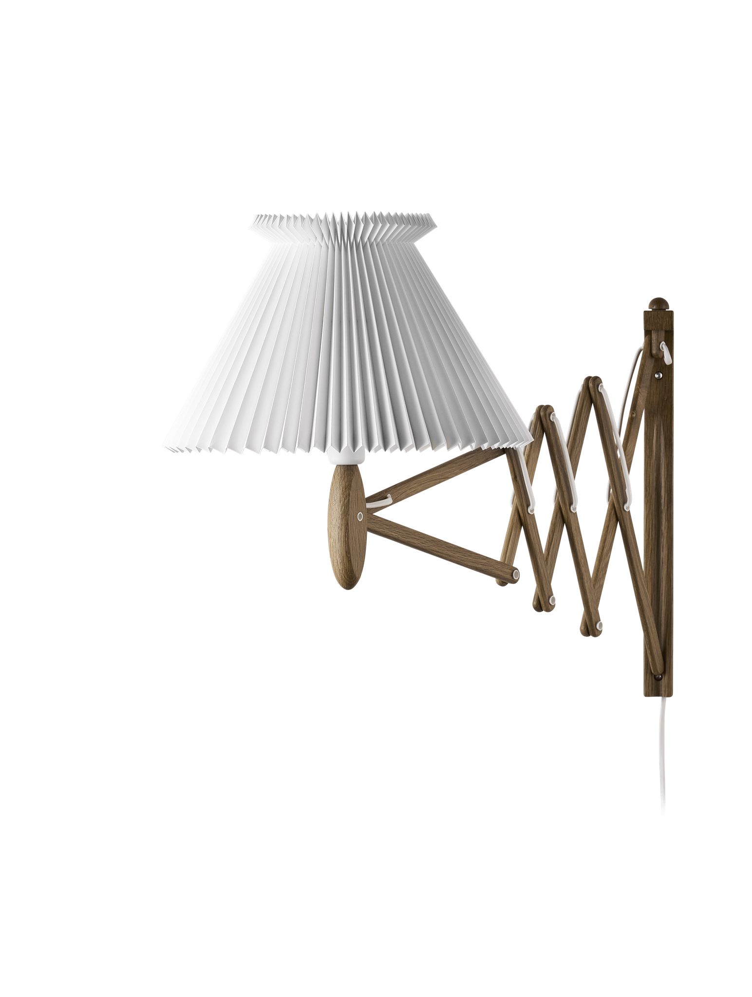 Leklint234 Sax Wall Lamp Smokedoak Lampshade6 21Cm Paper Packshot