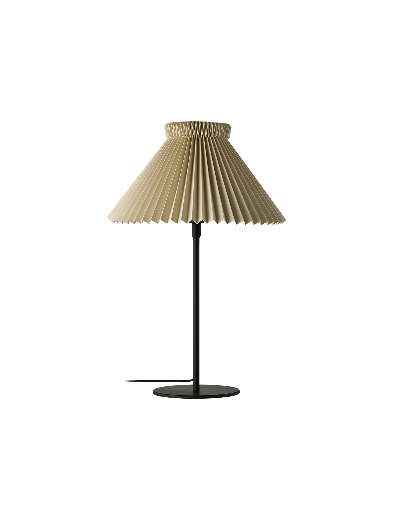 Leklint334t Tablelamp Lampshade1 19Cm Paper Buttermilk Packshot1
