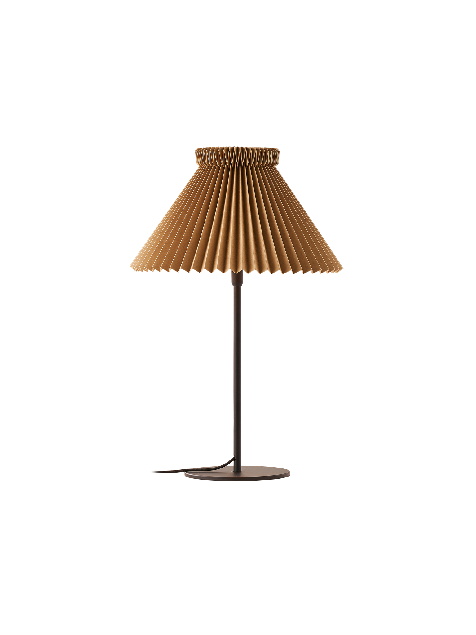 Leklint334t Tablelamp Lampshade1 19Cm Paper Dijon Packshot1