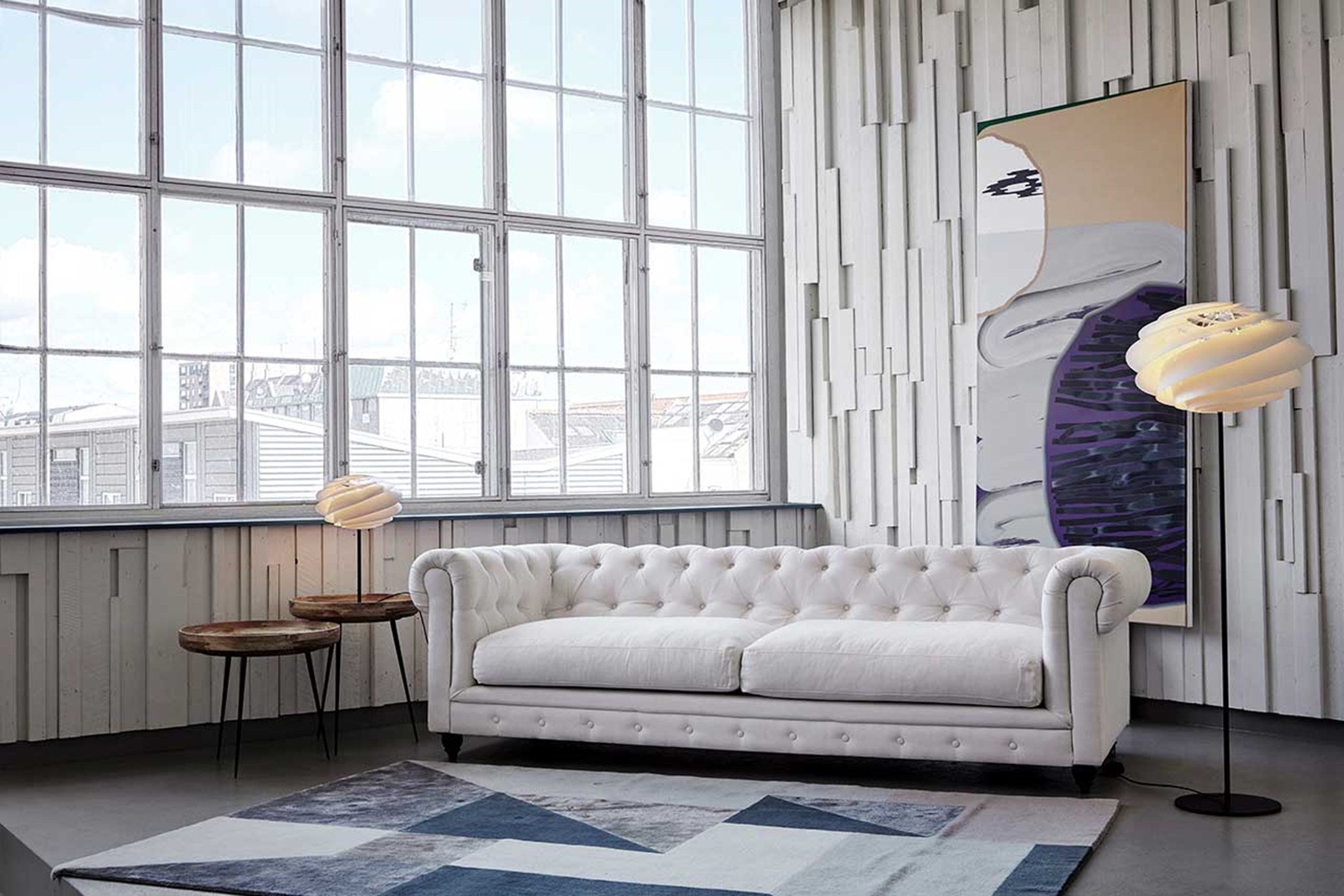 LeKlint331_Swirl_table+floor_lamp_lifestyle1